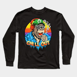 Groovy Gorilla: Hip Hop’s Jungle King Long Sleeve T-Shirt